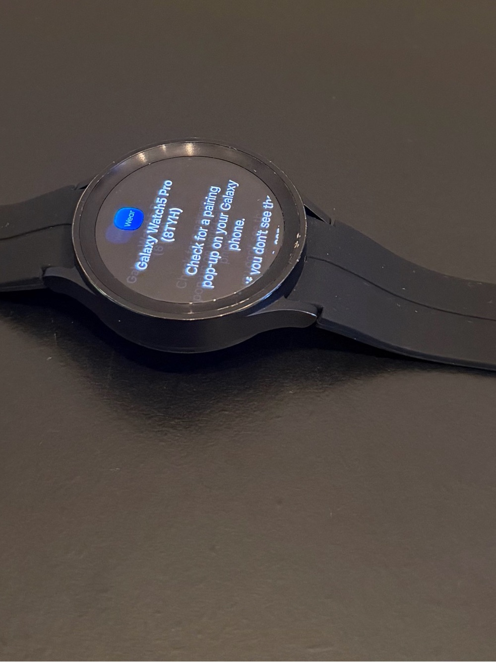 Samsung Galaxy Watch5 Pro LTE / GPS Black Smartwatch with Silicone Band